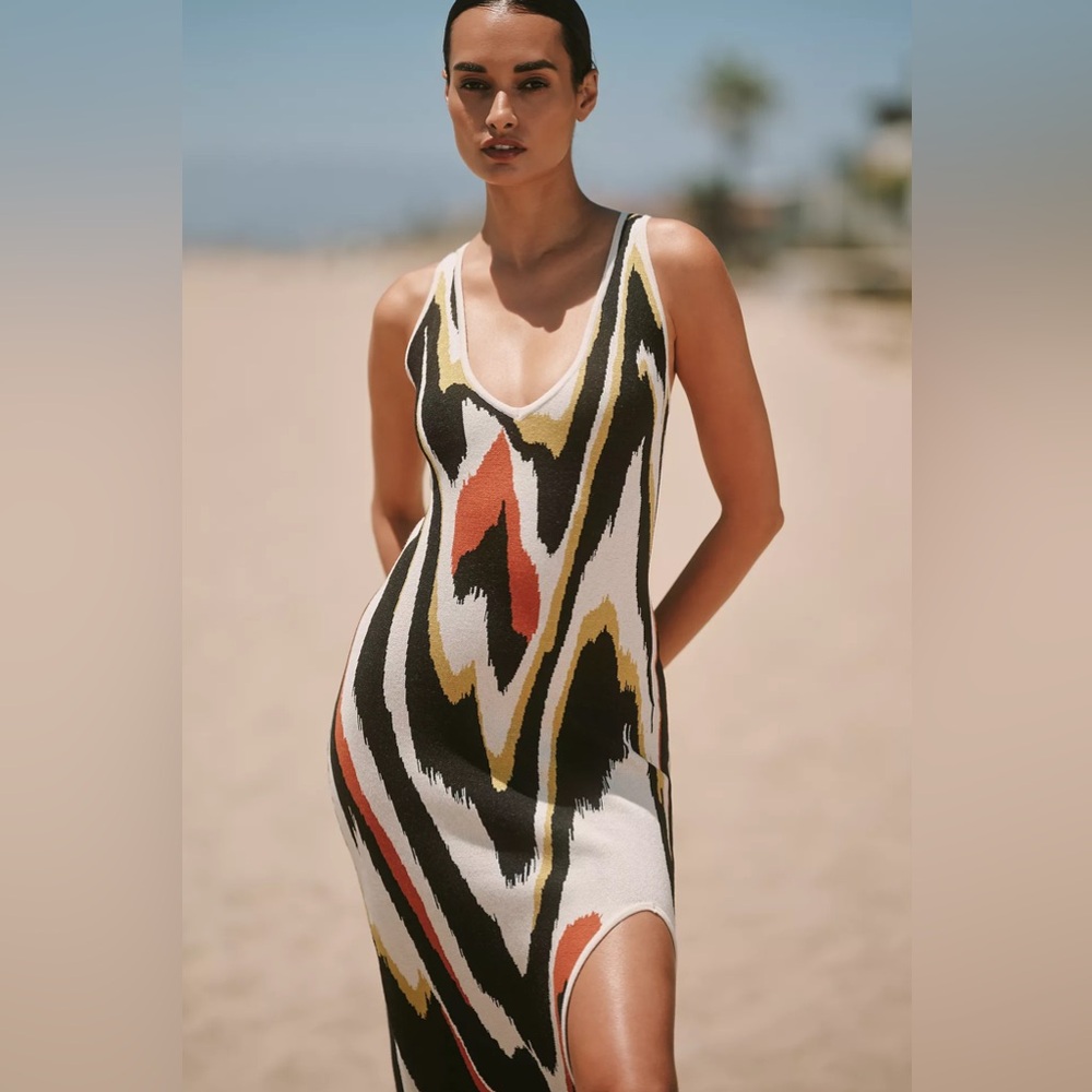 Anthropologie Celandine Sleeveless Sweater Midi Dress - Picture 4 of 4